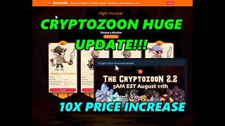 CRYPTOZOON V22 COULD INCREASE THE PRICE 10X [upl. by Aerdna]