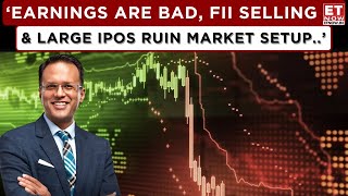 Nikunj Dalmia Explains Underperformance By Indian Markets  FII Selloff Earnings Disappointment [upl. by Haig534]