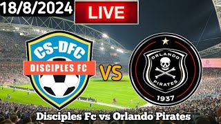 Disciples FC Vs Orlando Pirates Live Match Today [upl. by Lee903]