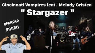 quot Stargazer quot Cincinnati Vampires feat Melody Cristea Official Music Video   Reaction [upl. by Hesky]