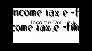 Income Tax return efiling tutorial Tamil [upl. by Corsiglia]