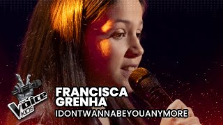 Francisca Grenha  quotidontwannabeyouanymorequot  Provas Cegas  The Voice Kids Portugal 2024 [upl. by Nibla]