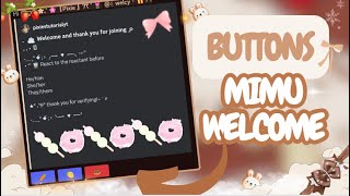 NEW Mimu Welcome With BUTTON ROLES  2024 [upl. by Enitsua]