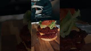 Oxtail Triple Meat Cheese Burger ‼️‼️ [upl. by Pippa]