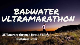 The Badwater Ultramarathon  217km through Death Valley [upl. by Arimak]