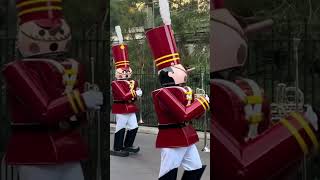 Marching Toy Soldiers in Disneyland Parade ☃️ disney disneyland christmas disneyparks shorts [upl. by Admama87]