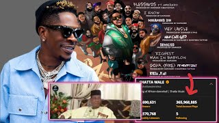 watch shatta wales 90yrs oldest fan speak as the SAFA album officially hitz 30million on Audiomack [upl. by Teemus]