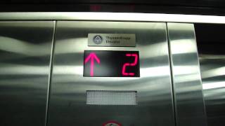 ThyssenKrupp Hydraulic elevator  Ramada Inn Roanoke VA [upl. by Strephon78]