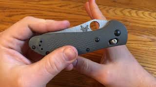 Knife Thoughts Benchmade 5501 Griptilian Large G10 CPM20cv Sheepsfoot [upl. by Amein]