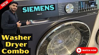 siemens washer dryer how to use  siemens iq500 washer dryer review  siemens washer dryer machine [upl. by Anauqcaj30]