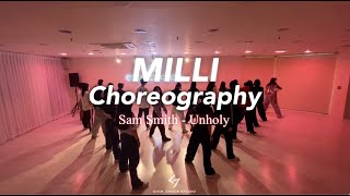 GNB DANCE STUDIO Sam Smith  Unholy  MILLI Choreography [upl. by Addiel]