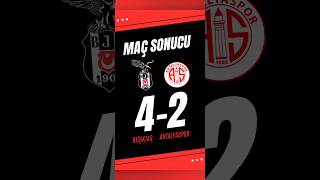 Beşiktaş 4  Antalyaspor 2 Maç Özeti ⚽ beşiktaş besiktas  Antalyaspor süperlig bjkedit bjk [upl. by Ssidnac]