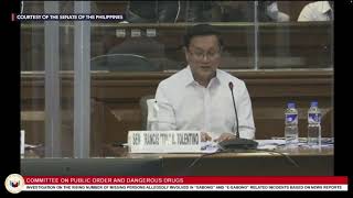 Senate hearing on esabong [upl. by Dannon]