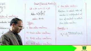 Ch9 Lec3  Order Of Reaction and their Types Chemistry 11 [upl. by Akimaj586]