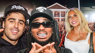 I Took Quavo To A Frat Party [upl. by Neilson636]