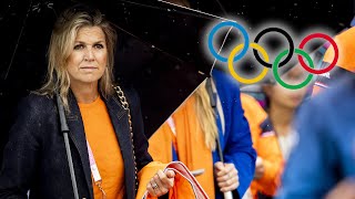 ‘Koningin Maxima deelt persoonlijk verhaal met Olympische wielerploeg’ [upl. by Dosi]