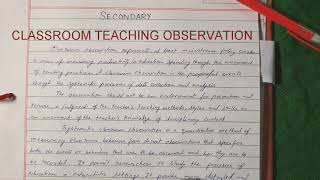 Classroom Observation Strategies Instructional Coaching [upl. by Tezile53]