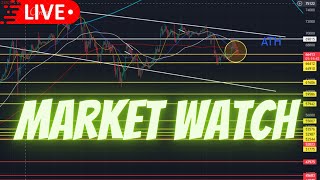 MILADY MEME COIN JASMY COIN BTC \ MARKET WATCH \ WE ARE LIVE [upl. by Serrell58]