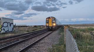 SouthEastern Electrostar Passes Minnis Bay [upl. by Hoenack]