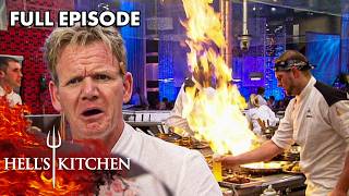 Hells Kitchen Season 14  Ep 13  Black Jackets Clash  Full Episode [upl. by Atekehs]