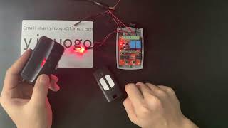 yinuogo YNG107  How to program the BENINCA remote control [upl. by Aidnahs]