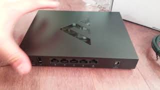 Unboxing Pakedge WR1 router [upl. by Daeriam]