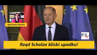 Rząd Scholza blisko upadku Nowe wybory w RFN Wpływ Trumpa na Europę A Wolska [upl. by Hamford119]