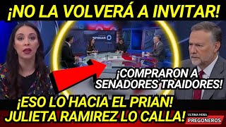 ¡NO LA VOLVERÁ A INVITAR COMPRARON A SENADORES TRAIDORES ESO LO HACIA EL PRIAN CALLA A ZUCKERMANN [upl. by Schug]