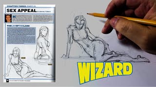 Wizard Magazines quotBasic Trainingquot with Michael Turner [upl. by Enomahs451]