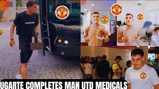 UGARTE COMPLETES✅️ MEDICALS AT MANCHESTER UNITED  Exclusive BehindtheScenes💯 [upl. by Ljoka]