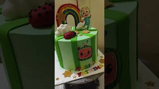 Coco Milan design cake 🎂shortvideo tending vairalvideo [upl. by Ellertnom]