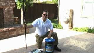 How to apply a waterbased wetlook paver sealer [upl. by Kennett]