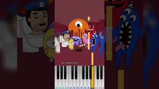 Banana Cat and Skibidi Toilet Into Stinger Flynns Dream Cheeztoon  Piano Tutorial [upl. by Yalonda]