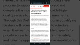 DoorDash NYC latest payrate update  no more Top Dasher program in 5 boroughs [upl. by Vod486]