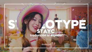 STEREOTYPE  STAYC  Sub Español Easy LyricsRom [upl. by Romie]