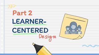 Representative of Curriculum Designs Part 2 LearnerCentered Designs [upl. by Keare]