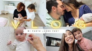 VLOG  MI PARTO Os cuento todo lo que pasó  modajustcoco [upl. by Arada]