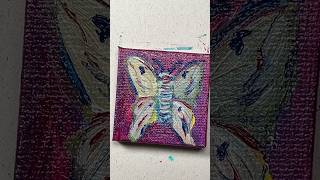 Lepidopterophobia mini phobia painting art phobia shorts painting [upl. by Lower]