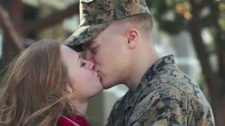 Deployment Homecoming Marine Returning Home After Seven Months 2015 [upl. by Sirdi329]