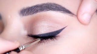 HOW TO GEL EYELINER  Hindash [upl. by Xuaegram]