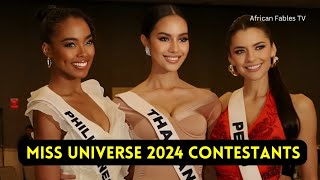 Meet the Contestants  Miss Universe 2024 Official Candidates MissUniverse2024 MU2024 [upl. by Adimra]