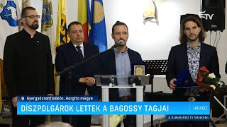 Díszpolgárok lettek a Bagossy tagjai – Erdélyi Magyar Televízió [upl. by Anirehtak]