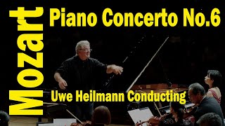 German Tenor Uwe Heilmann conducts Mozart‘s Piano Concerto No6 ウーヴェ・ハイルマンがモーツァルトのピアノ協奏曲第6番を指揮 [upl. by Yekcor]