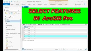 select by location in arcgis pro I create feature layer I how to create feature in arcgis pro [upl. by Eldrid]