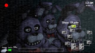 FNaF 1 is full of Bonnies clones FNaF 1 Mods [upl. by Yrol]