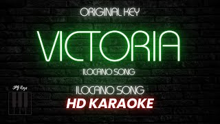 Victoria Ilocano Song Karaoke Original Key JPG Keys [upl. by Anilatak983]