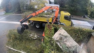 Wir haben uns einen LKW gekauft Große Spitzen in kleinem Garten [upl. by Ferren771]