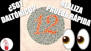 👁️💊 TEST DE ISHIHARA ► Prueba rápida EN 1 MINUTO 😱 [upl. by Stew]