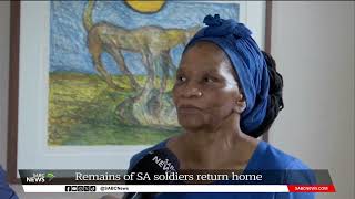 DRC Conflict  Remains of SA soldiers return home [upl. by Gow]