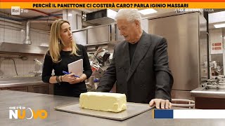 Perchè il panettone ci costerà caro Parla Iginio Massari  Che cè di nuovo 08122022 [upl. by Acnairb]